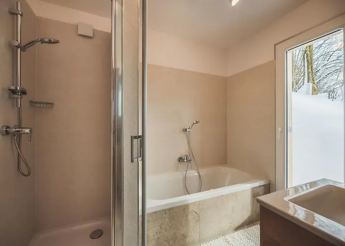 بيت للعطل Luxus Fuer Familie Und Hund باد اوسي